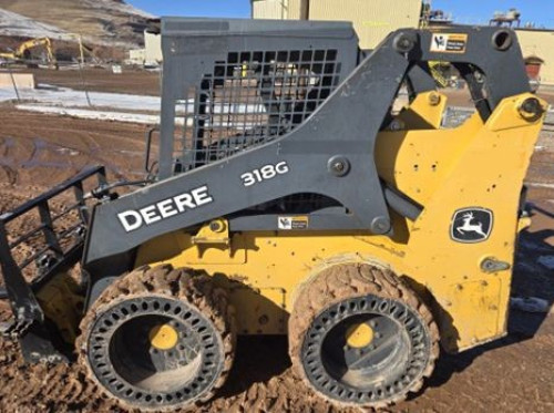 2017 John Deere 318G  For Sale