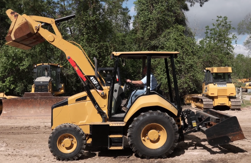 2018 Caterpillar 415F2-IL Industrial Skip Loader  For Sale