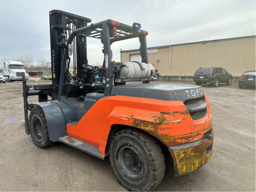 2018 Toyota 8FG70U Propane For Sale 150424_7