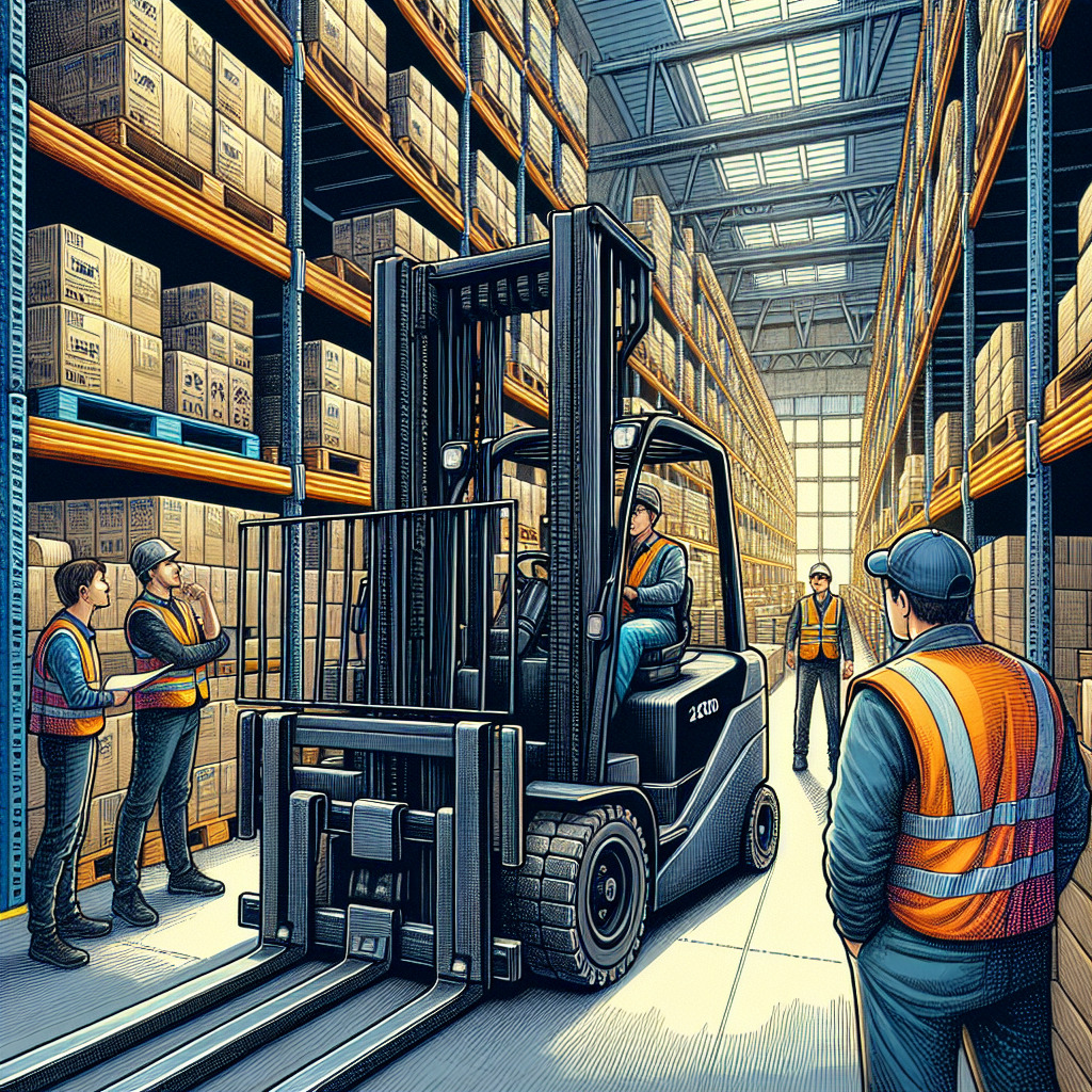 Aisle Master 2C5000 Forklift