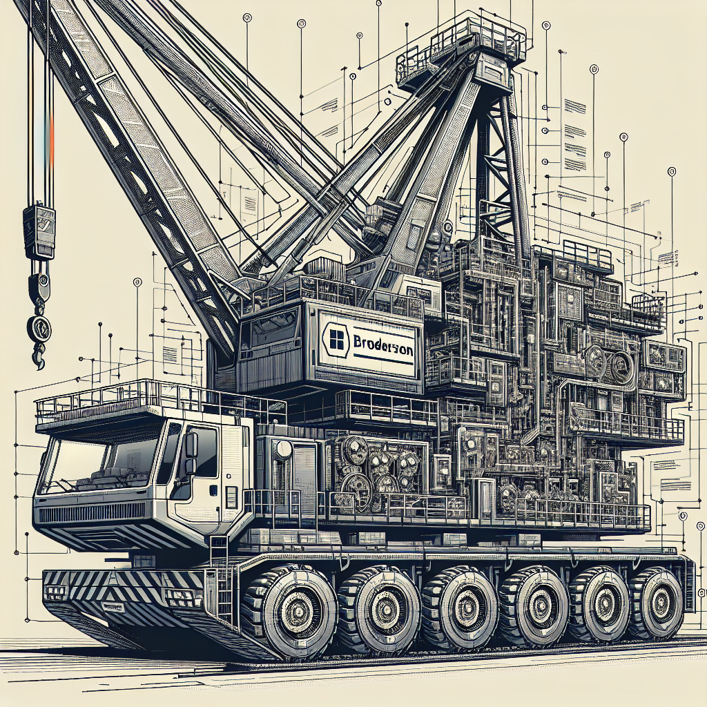 Broderson IC40-2C Crane