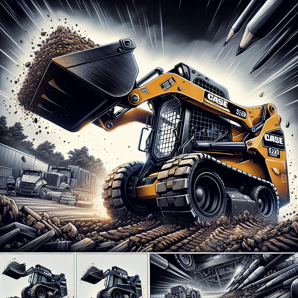 Case SR210B Skid Steer Loader