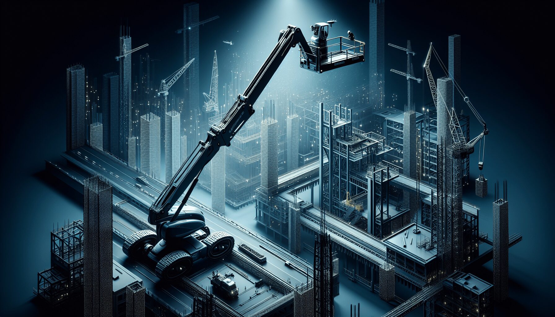 Snorkel Mast Boom Lift