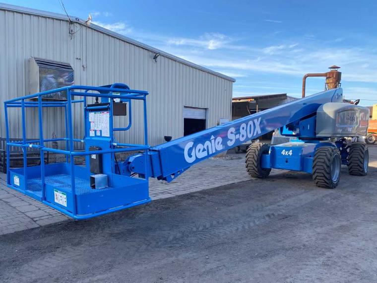Genie S80X Straight Boom Lift