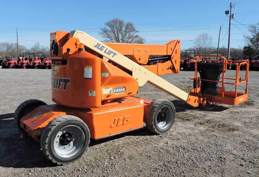 JLG E450A Articulating Boom Lift