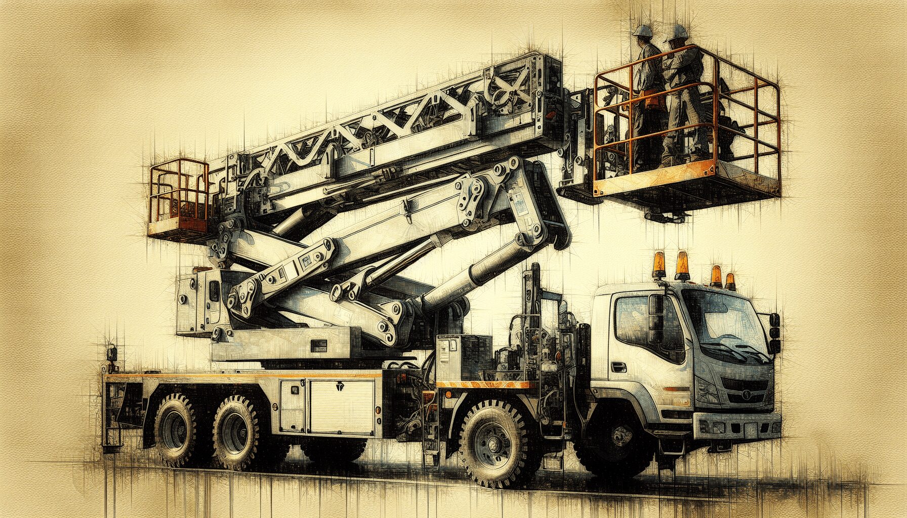 Used Manitou Truck Mounted Lift for sale