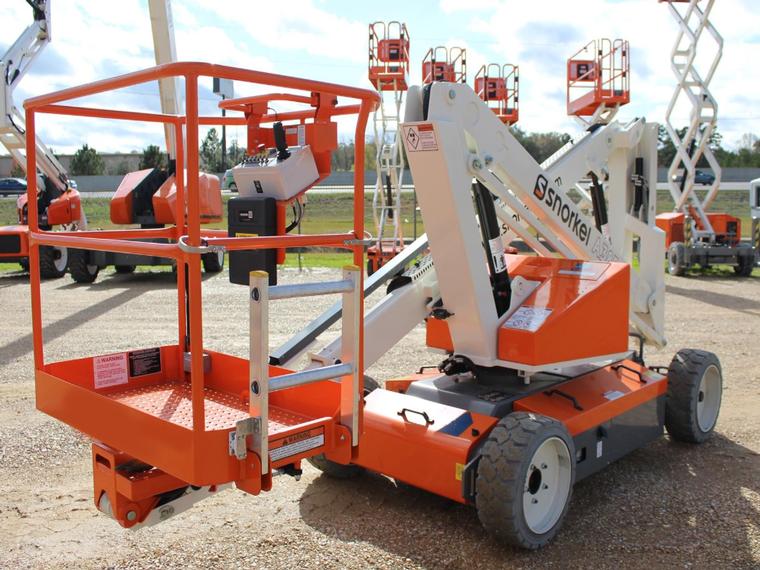 Snorkel A38E Articulating Boom Lift