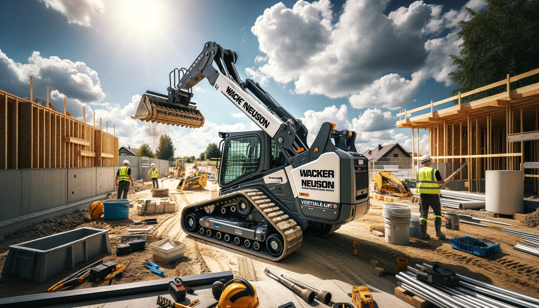 Wacker Neuson Vertical Lift Track Loader